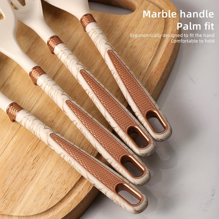 Lisslune | Cooking - Kitchen joy with the elegant silicone kitchen utensil set
