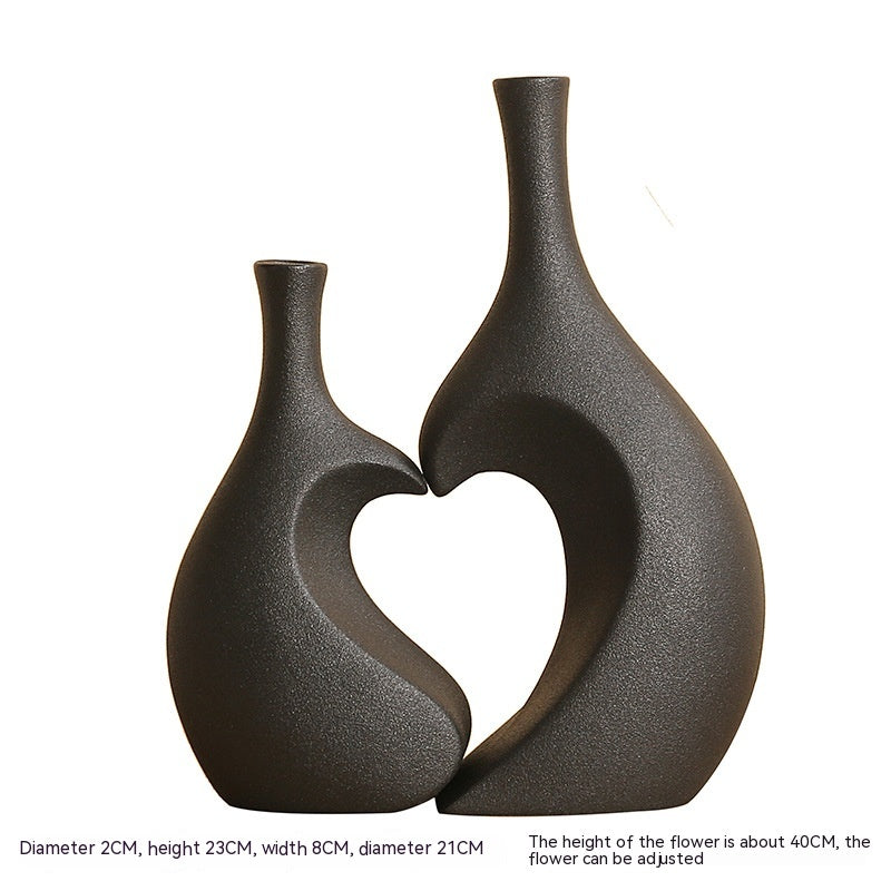 Lisslune | Ceramic Pair | Stylish Vases for Home |