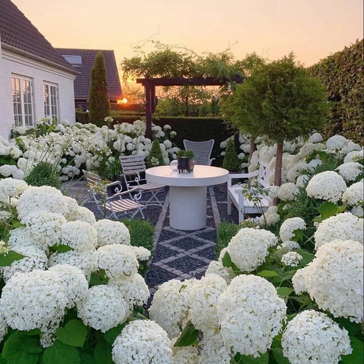 Lisslune | Outdoor Artificial Hydrangea Flowers