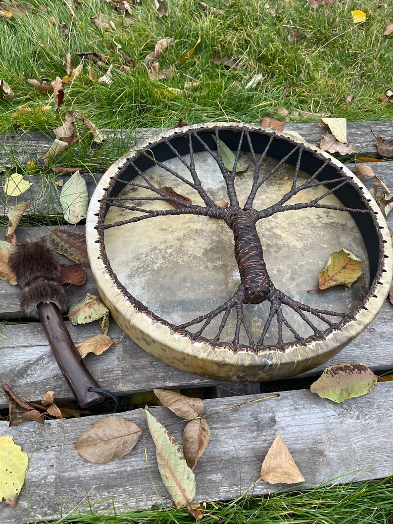 Lisslune | Shaman drum "Tree of life" Siberian drum Spirit music