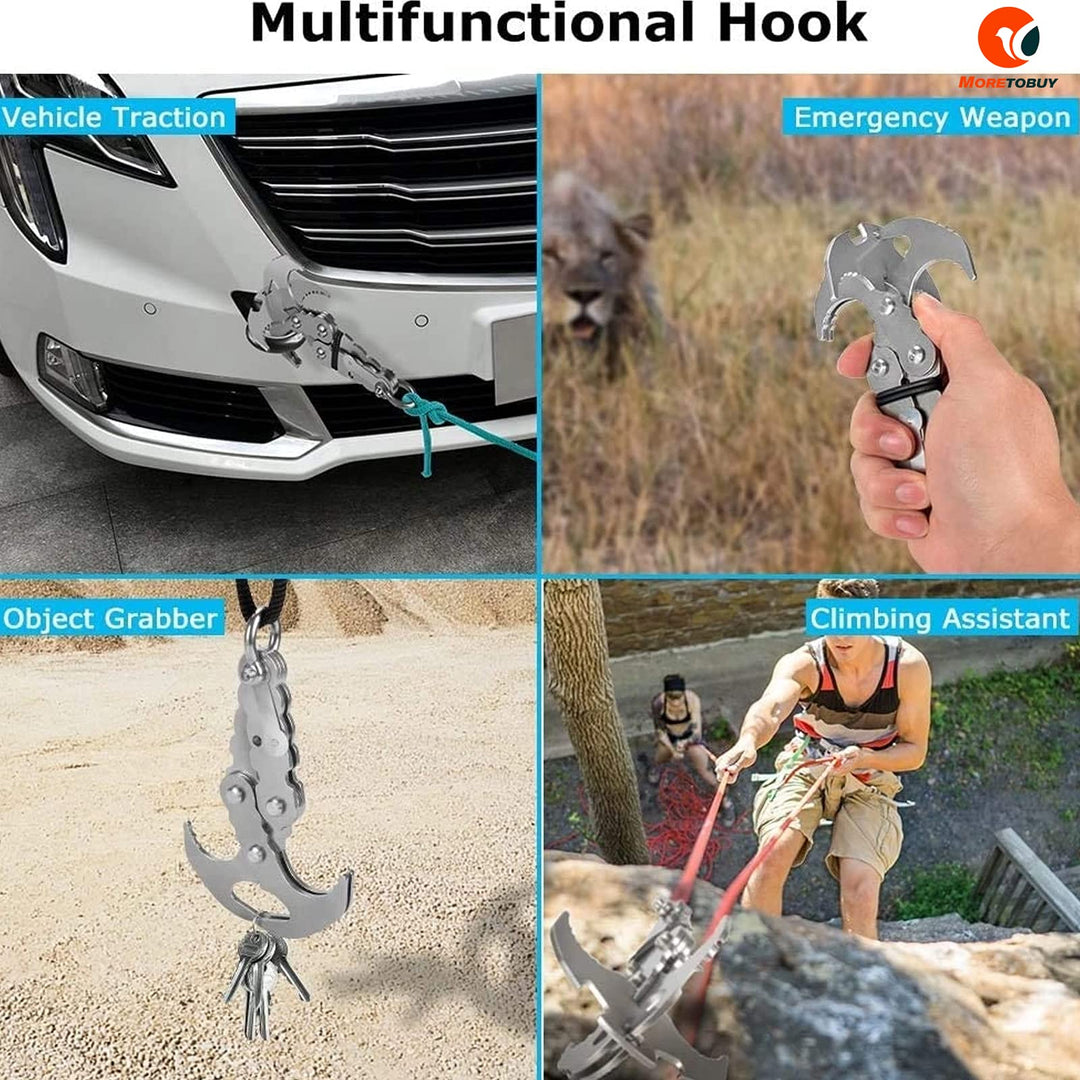 Lisslune | Stainless Steel Gravity Grappling Hook