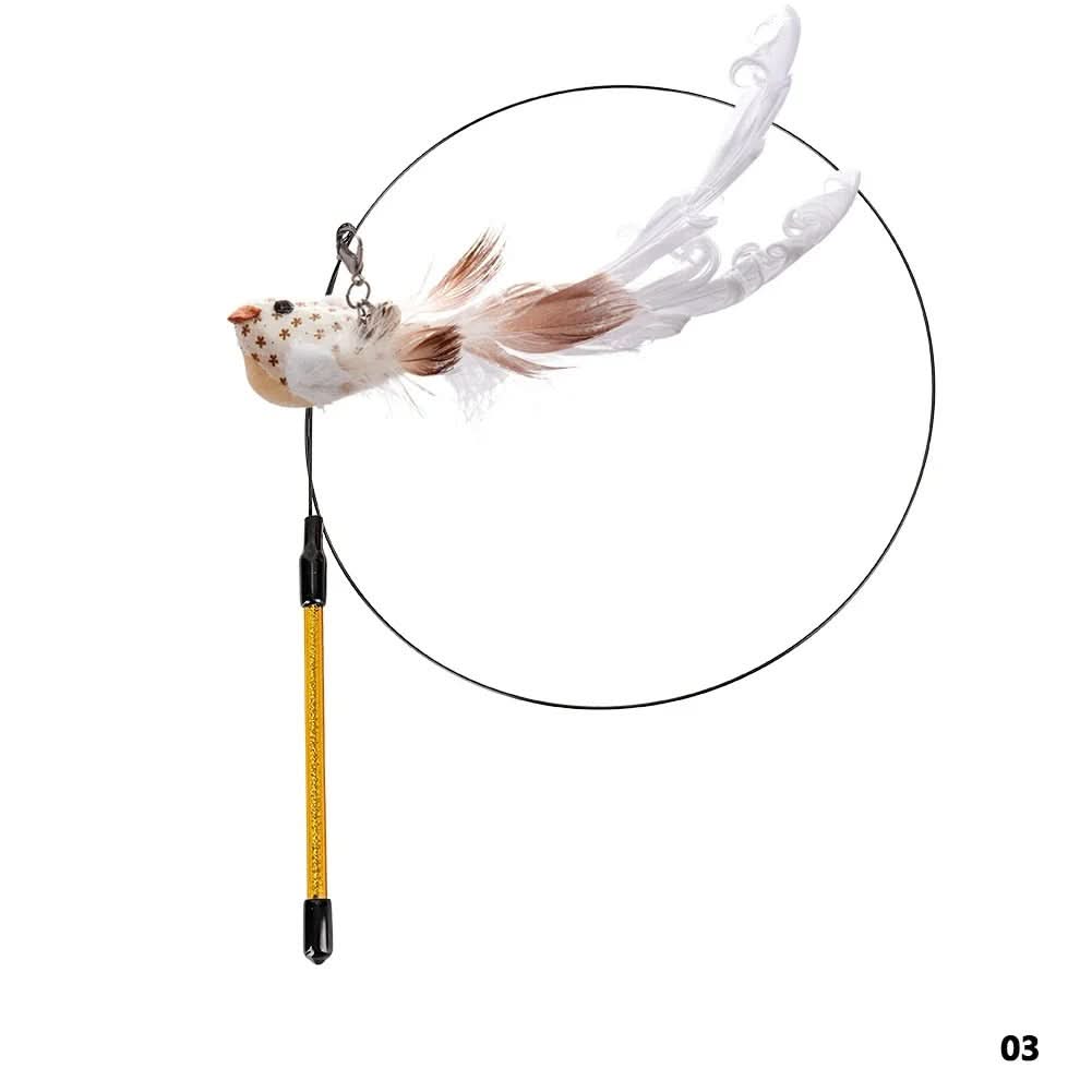 Lisslune | FLATTERN FREUND – Interactive cat toy with fluttering wings for natural hunting fun