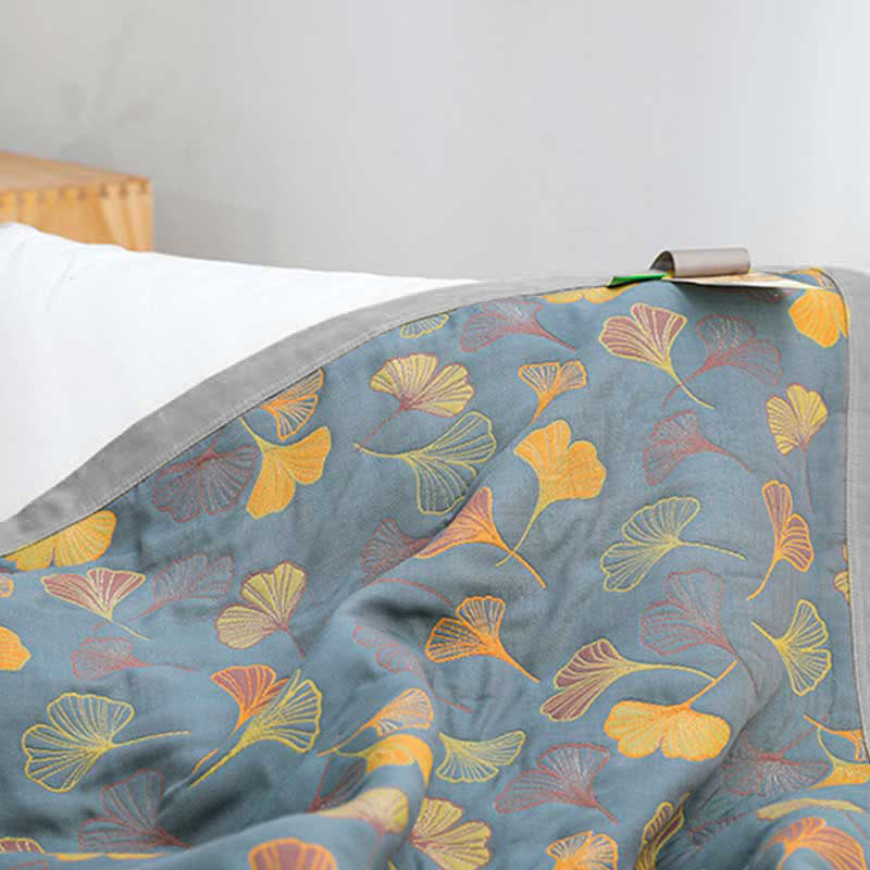 Lisslune | LeafNest - Soft Cotton Bed Linen with Leaf Motif