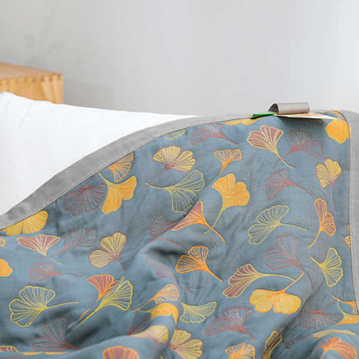 Lisslune | LeafNest - Soft Cotton Bed Linen with Leaf Motif