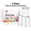 Lisslune | Mini Wireless Pocket Printer – Portable Bluetooth Thermal Printer for Photos, Labels & Notes