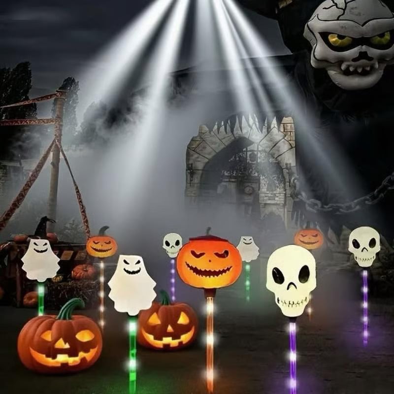 Lisslune | 6 in 1 Halloween Solar Garden Lights