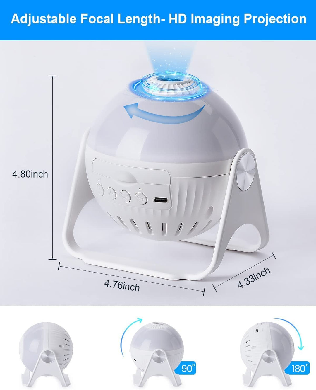 Lisslune | 7 In 1 Star Galaxy Projector