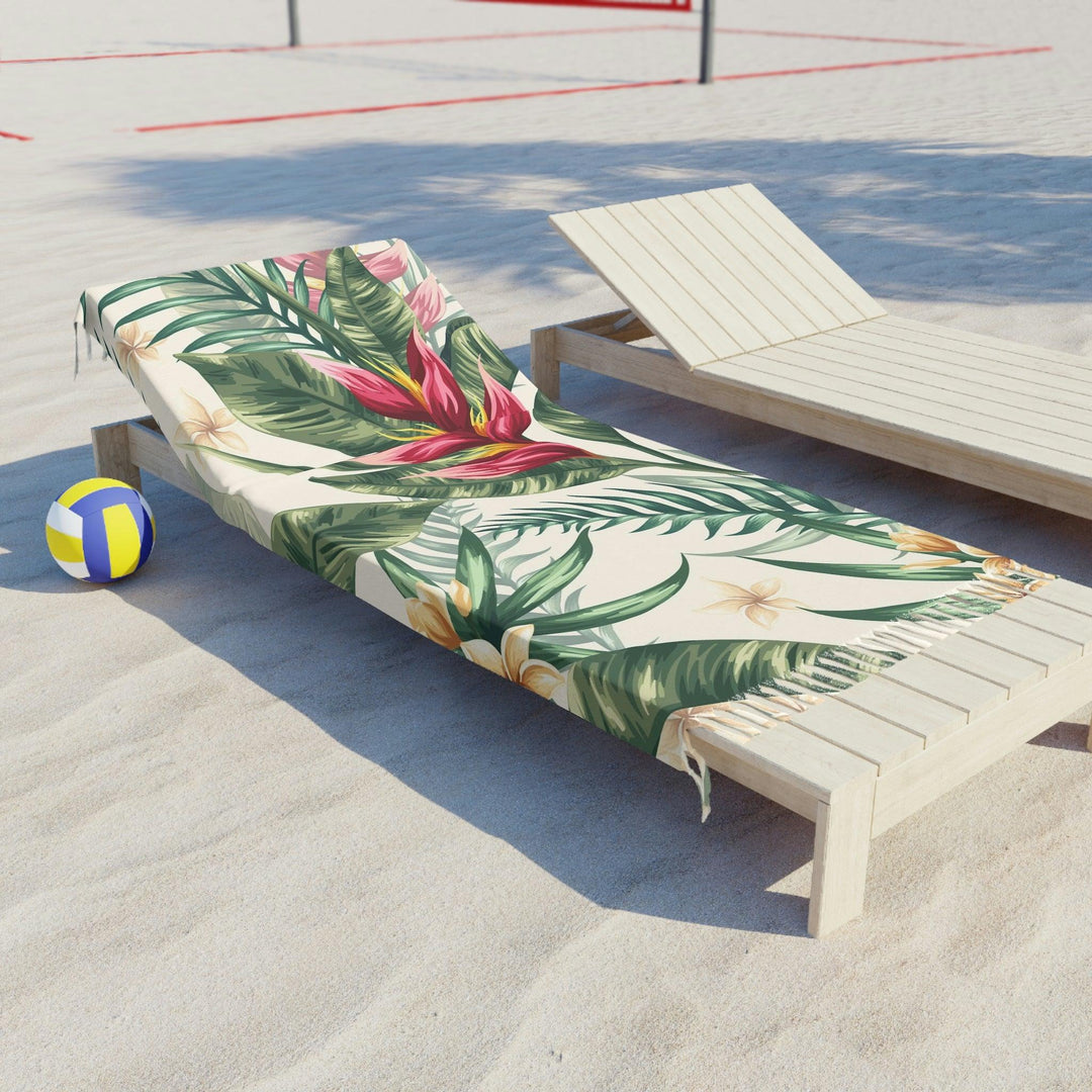Lisslune | Tropical Boho Bliss Tassel Beach Wrap - Your Ultimate Outdoor Companion