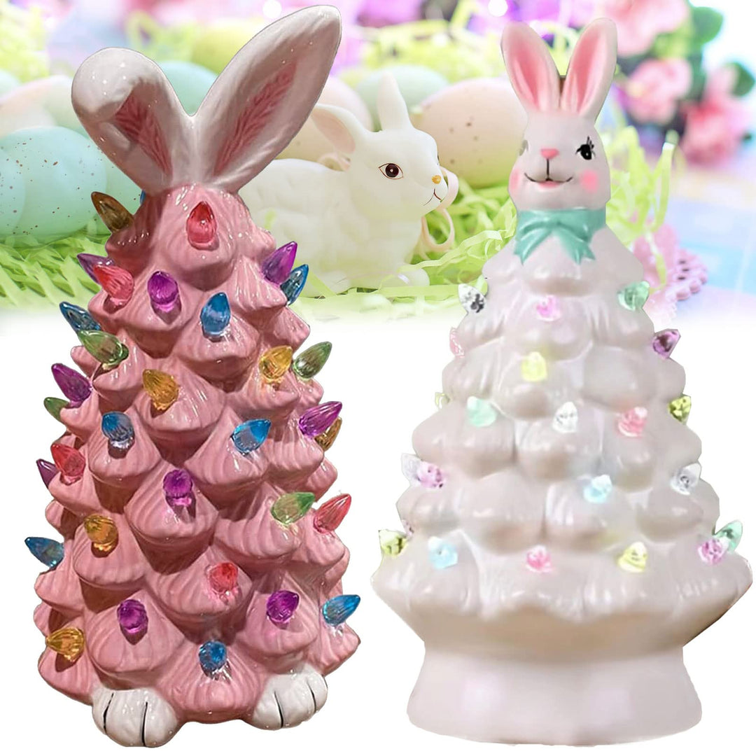 Lisslune | Christmas Pink Bunny Tree