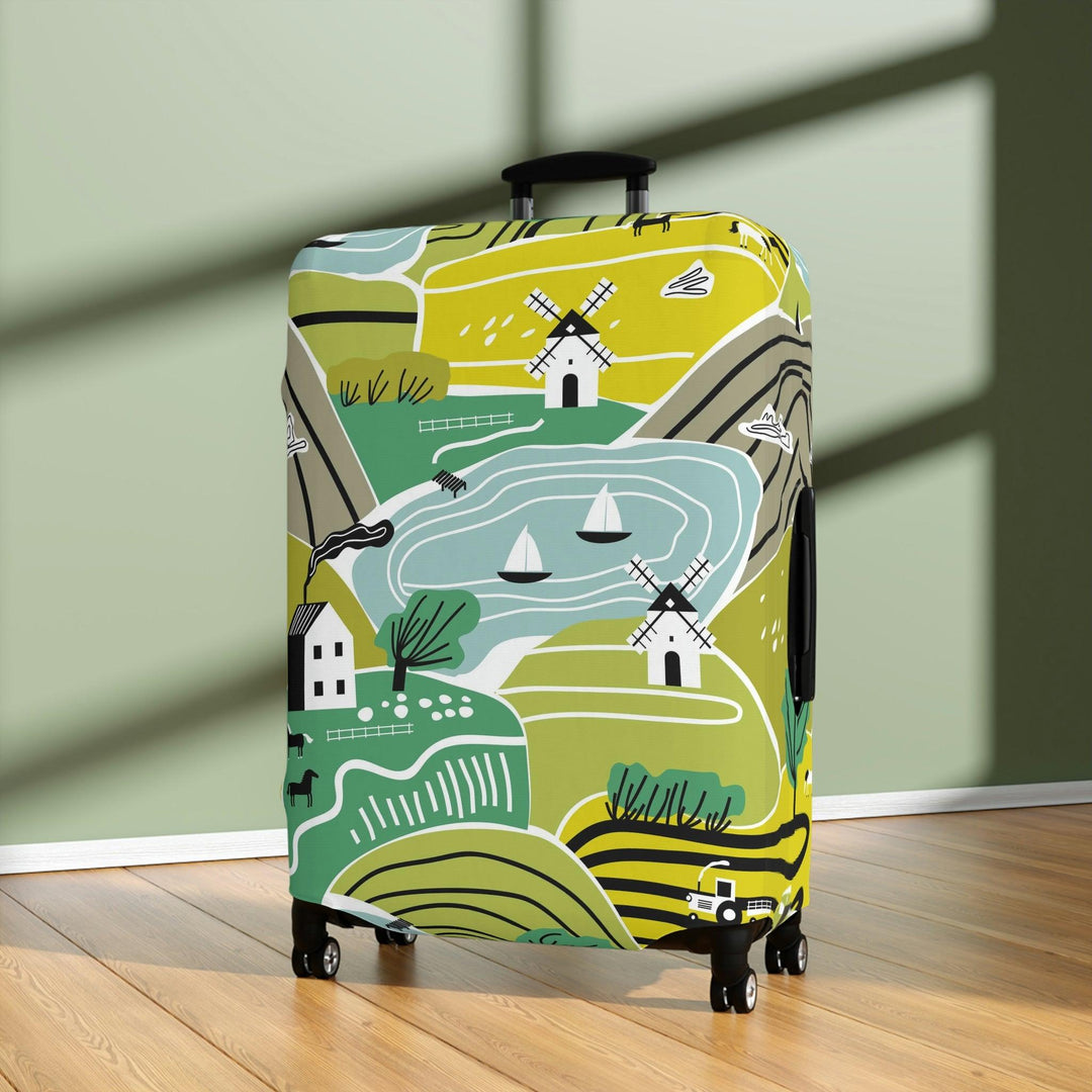 Lisslune | Chic Travel Armor: Trendy Peekaboo Luggage Protection for the Fashion-Conscious Traveler