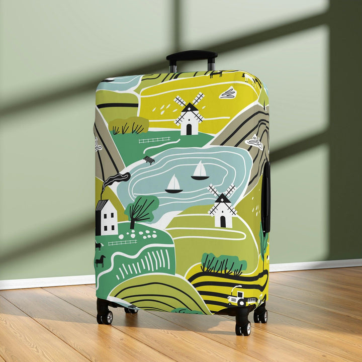 Lisslune | Chic Travel Armor: Trendy Peekaboo Luggage Protection for the Fashion-Conscious Traveler