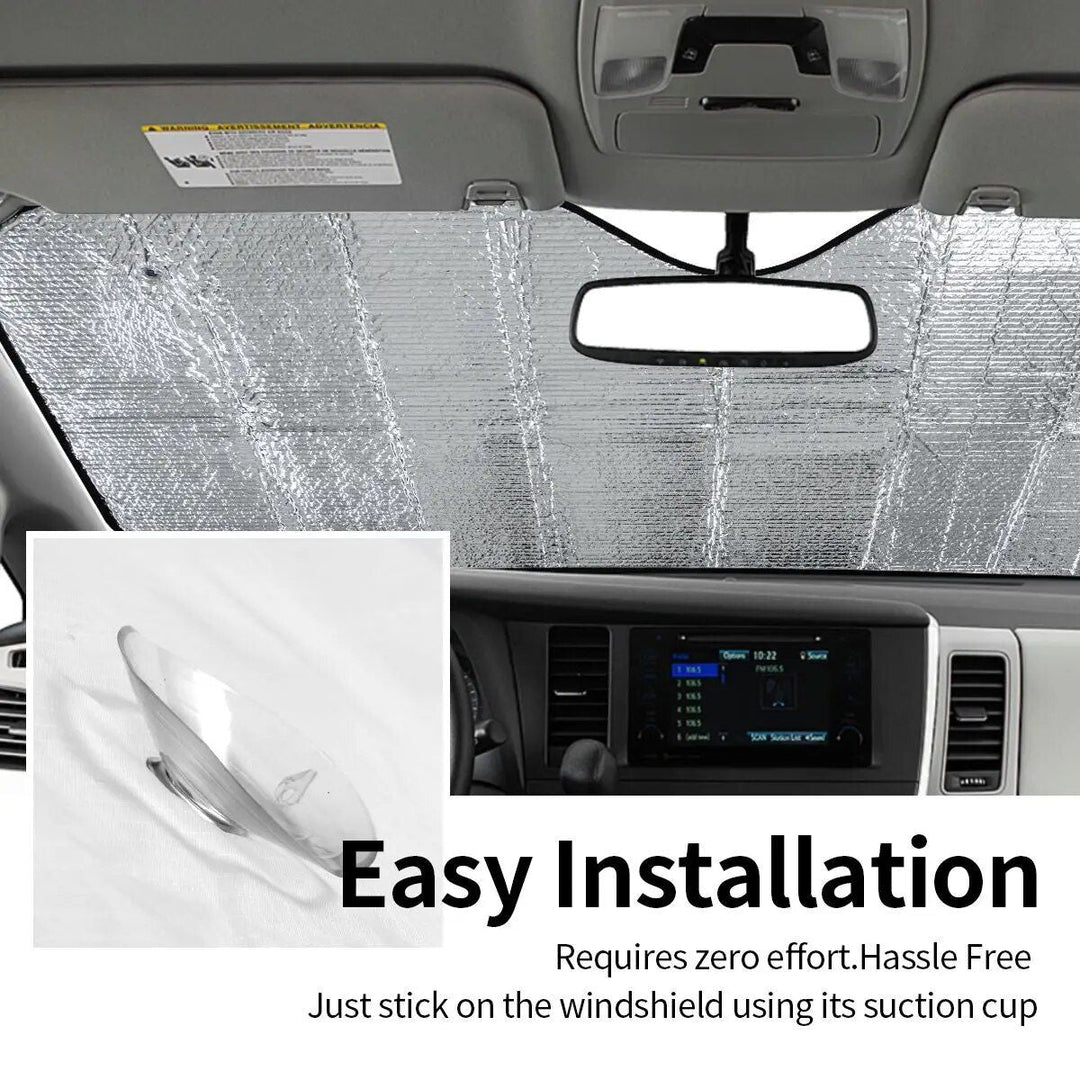 Lisslune | Punisher Skull Car Sunshade – Cute Car Windshield Protector 76x140cm