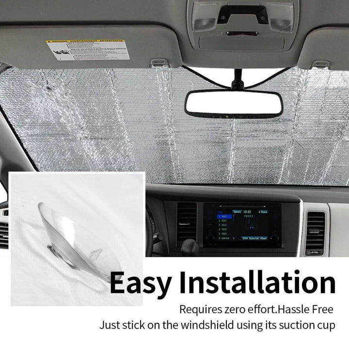Lisslune | Punisher Skull Car Sunshade – Cute Car Windshield Protector 76x140cm