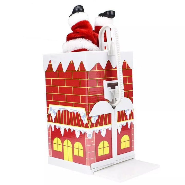 Lisslune | Electric Climbing chimney Santa Claus