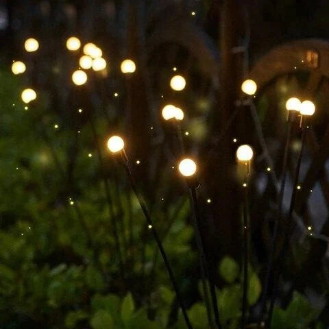 Lisslune | Solar Garden LED Firefly Plug Light