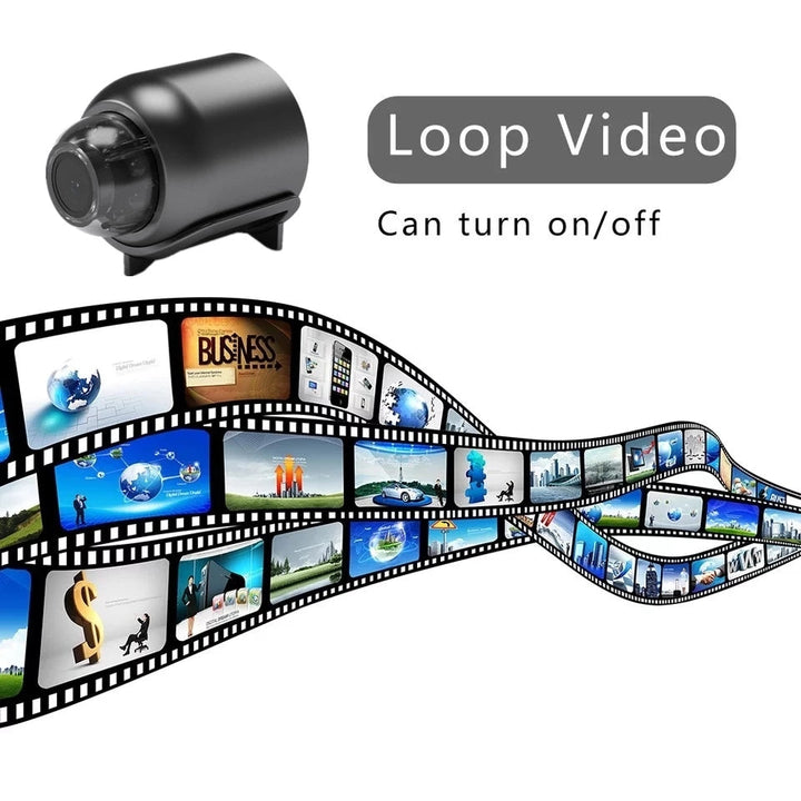 Lisslune | Mini Wireless Spy Camera - Hidden CCTV, WiFi, Outdoor Security, Motion Detection