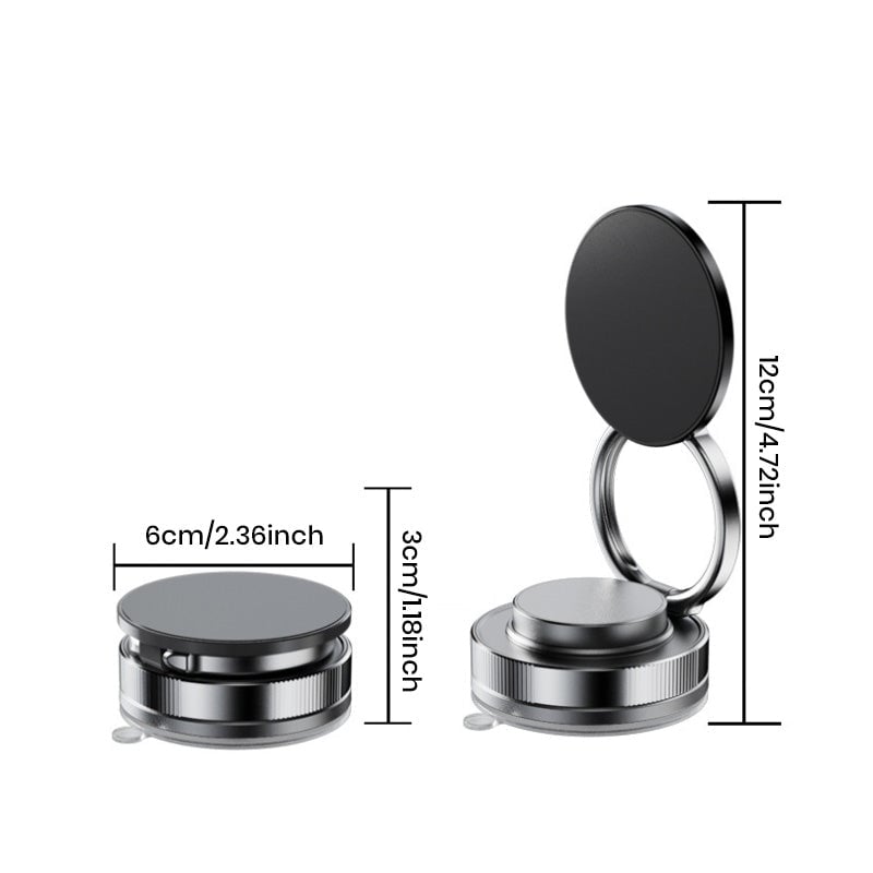 Lisslune | 360° adjustable vacuum magnet phone holder