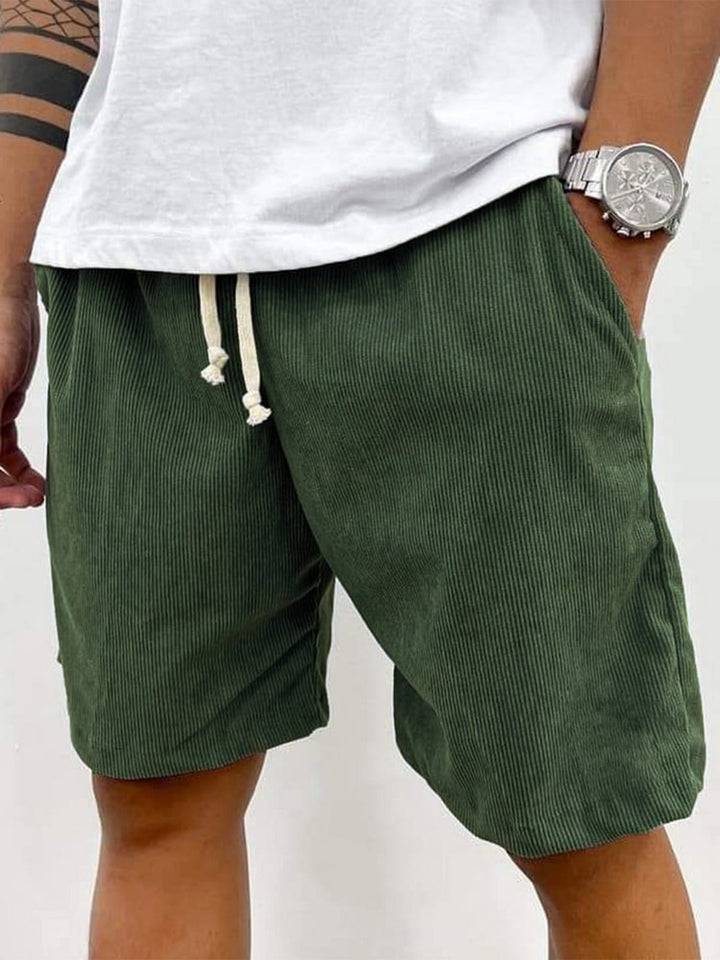 Lisslune | Men's Casual Drawstring Cord Shorts