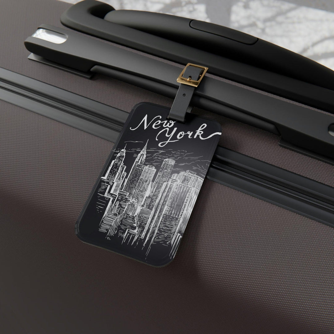 Lisslune | Adjustable Acrylic Baggage Tag: Your Stylish Travel Companion