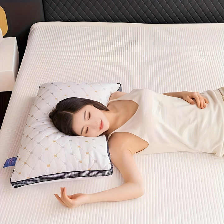 Lisslune | SkyDream Pillow – Ergonomic Neck Support Pillow for Side and Back Sleepers