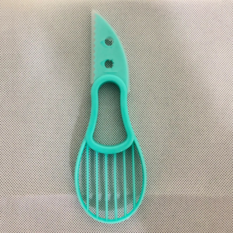 Lisslune | 3 in 1 Avocado Slicer Shea Corer Butter Fruit Peeler Cutter Pulp Separator Plastic Knife Kitchen Appliances Vegetable Tools Kitchen Gadgets
