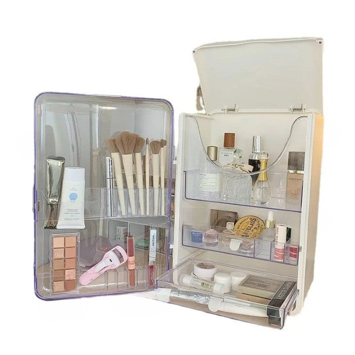 Lisslune | Beauty Makeup Organizer Magnetic Storage Box