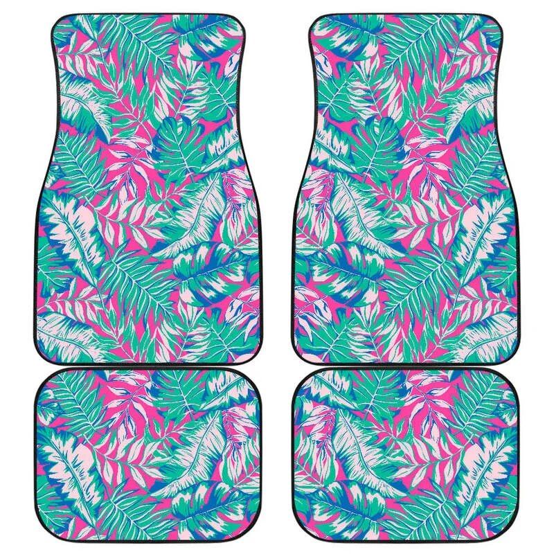 Lisslune | Tropical Flower Car Mats