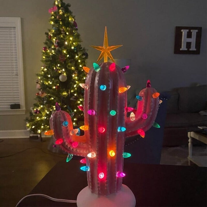 Lisslune | Vintage Christmas Luminous Cactus