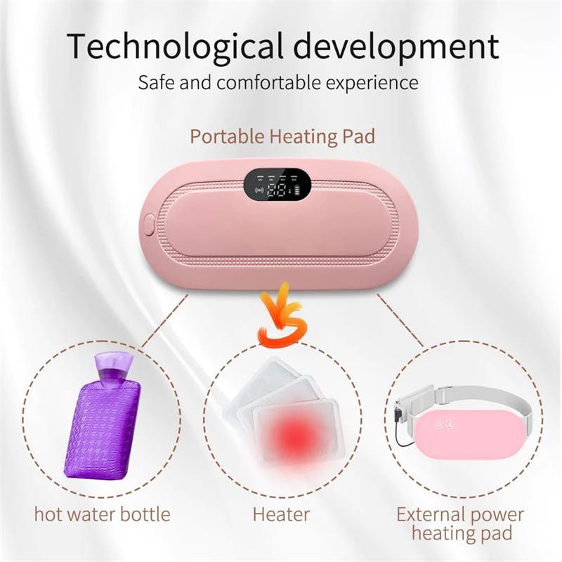 Lisslune | Heat&Massage Therapy Pad - (Period Cramps & Any Pains)
