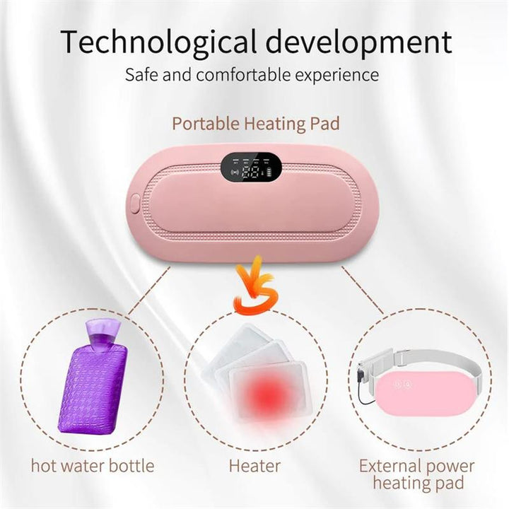 Lisslune | Heat&Massage Therapy Pad - (Period Cramps & Any Pains)