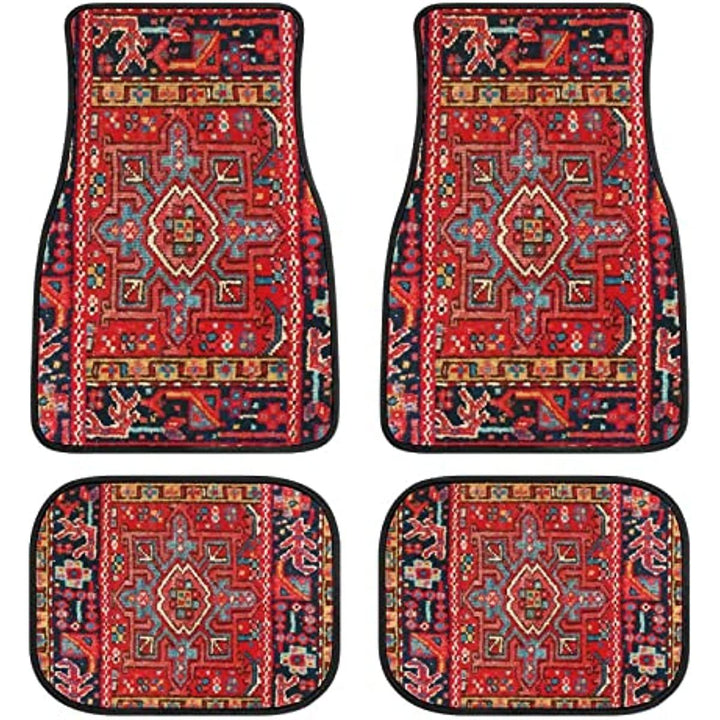 Lisslune | Persian carpet-style car mats - A set of 4