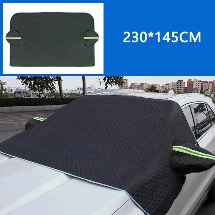 Lisslune | All-Season Car Window Protection Cover - Oxford Fabric Snow, Ice, and Sun Shield