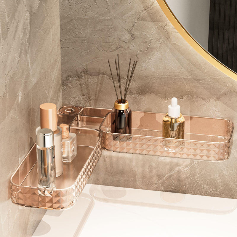 Lisslune | Multifunctional, wall-mounted, rotatable U-shaped storage corner shelf