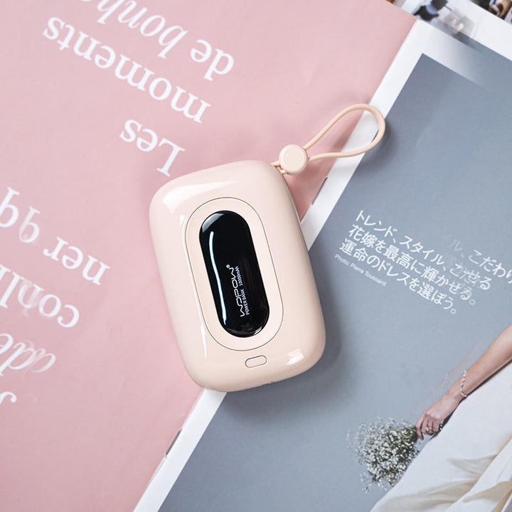 Lisslune | 10000mAh Built-in Dual Cable Power Bank