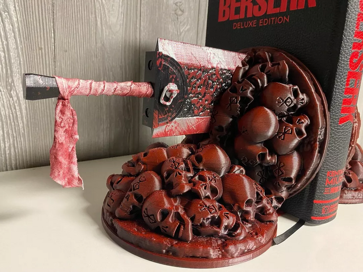 Lisslune | Berserk Bookends - Dragonslayer,Gift for she|him