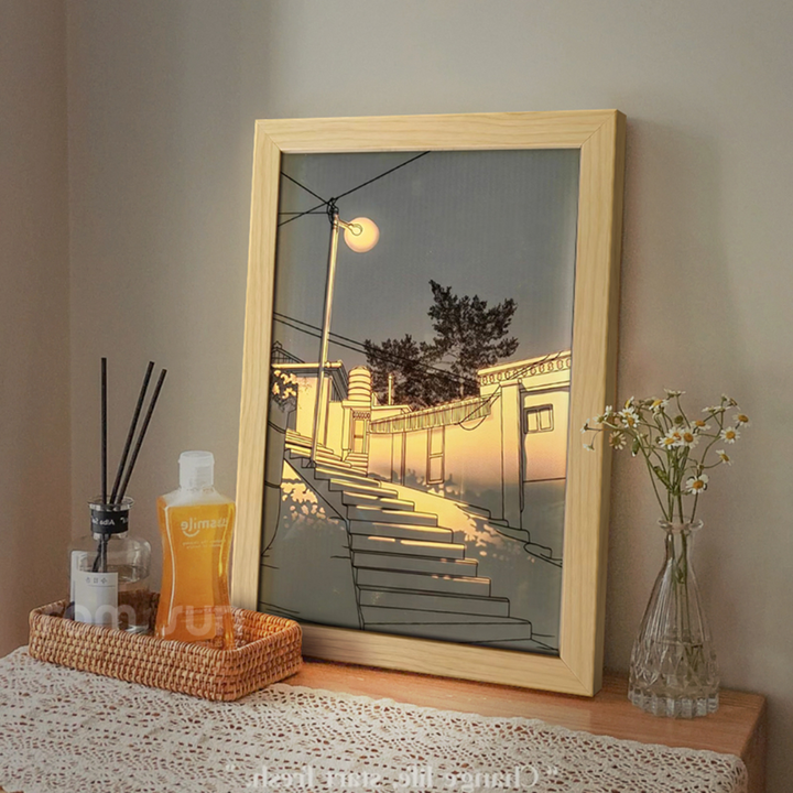 Lisslune | Creative DIY Sunlight Painting Night Light