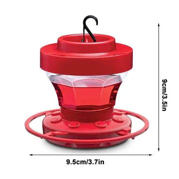 Lisslune | Hanging Bee Proof Hummingbird Water Feeders with Perch