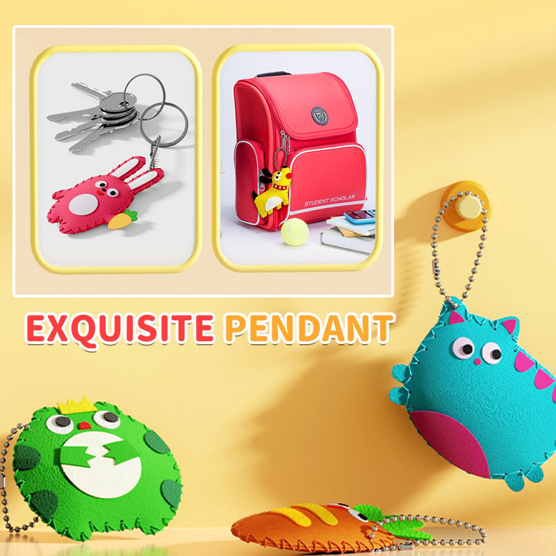 Lisslune | DIY sewing kit for children – Creative crafting with cute animal motifs