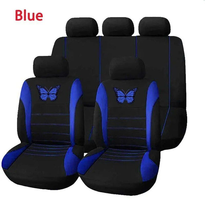 Lisslune | Universal butterfly car seat cushions in 9 vibrant colors