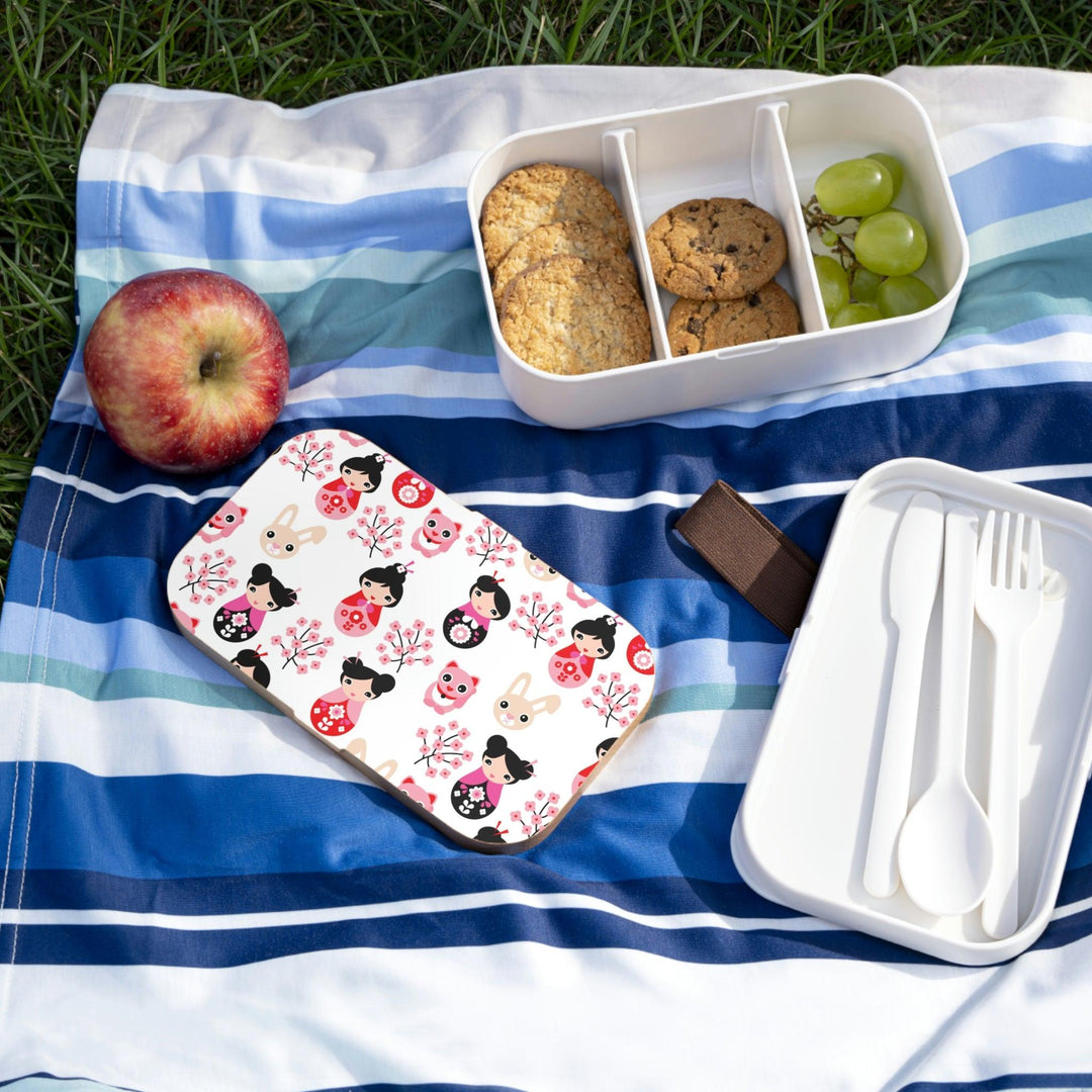Lisslune | Personalized Premium Gourmet Bento Box with Stylish Wooden Lid