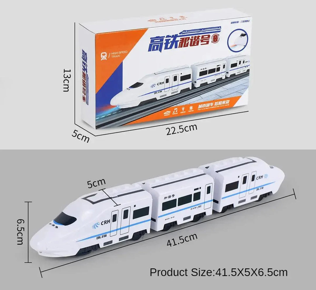 Lisslune | Electric Harmony Express Train Set - Premium Railway Experience for Junior Engineers
