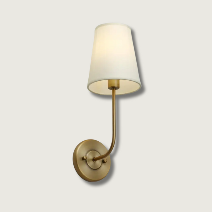 Lisslune | LoomGlow – Modern Wall Lamp Featuring Woven Metal and Soft Fabric