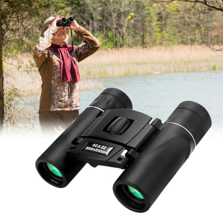 Lisslune | 40x22 HD Long-Range Binoculars | Lightweight, Multi-Coated Lenses for Bird Watching, Wildlife Observation & Stargazing