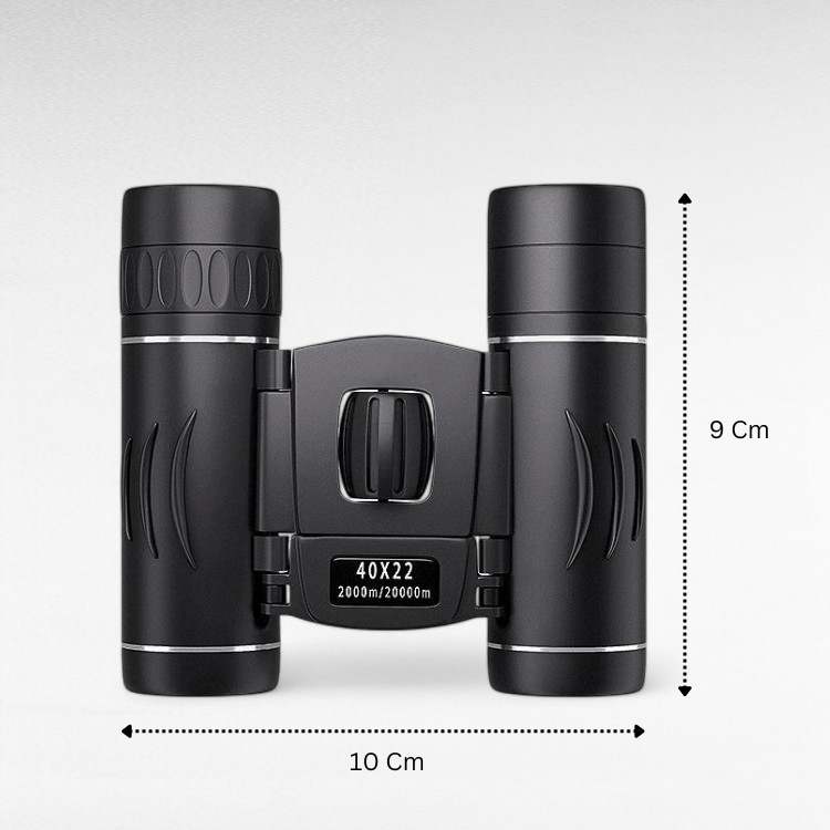 Lisslune | 40x22 HD Long-Range Binoculars | Lightweight, Multi-Coated Lenses for Bird Watching, Wildlife Observation & Stargazing