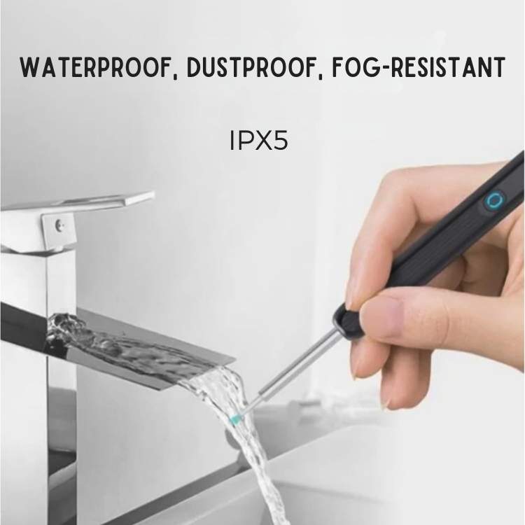 Lisslune | EarScope Pro Ear Wax Removal Kit | High-Resolution Camera & LED Lights for Safe Home Use