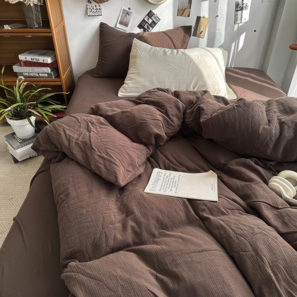 Rynx | Earth Tones Aesthetic Bedding Set