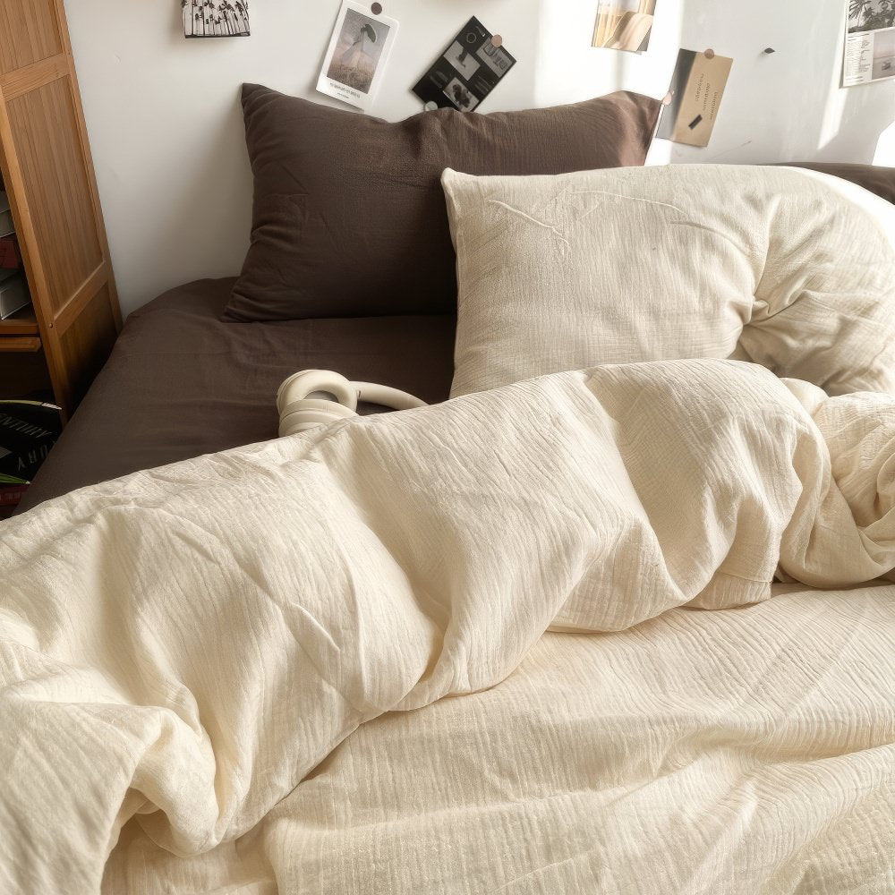 Rynx | Earth Tones Aesthetic Bedding Set