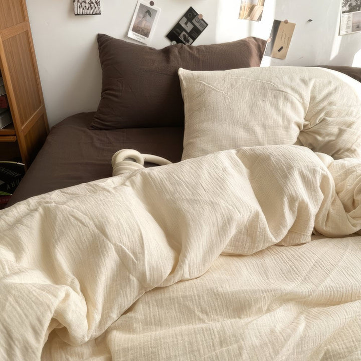Rynx | Earth Tones Aesthetic Bedding Set
