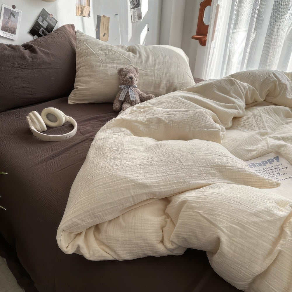 Rynx | Earth Tones Aesthetic Bedding Set