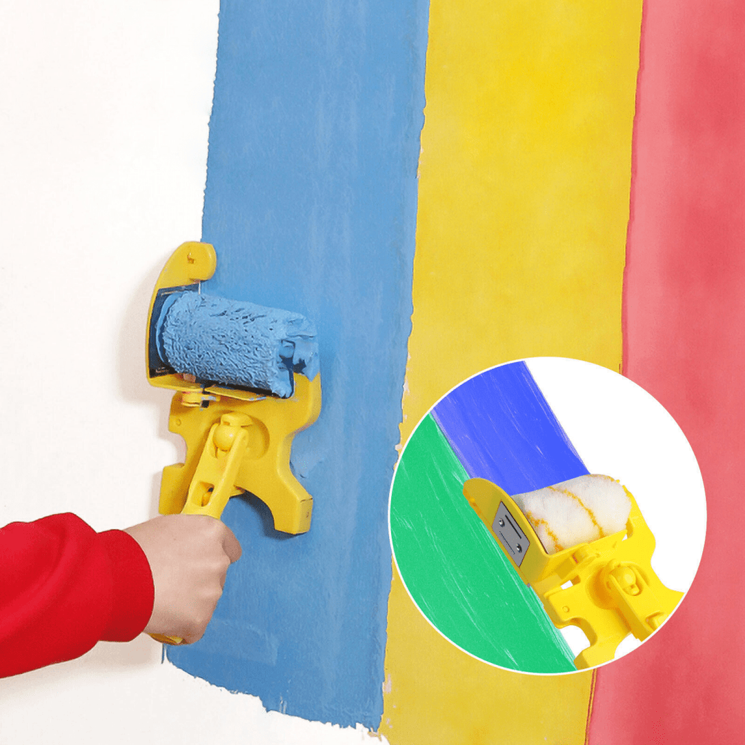 Lisslune | EASYRAND Paint Roller – Precision Edge Painting Tool with Patented No-Mess Sealing System